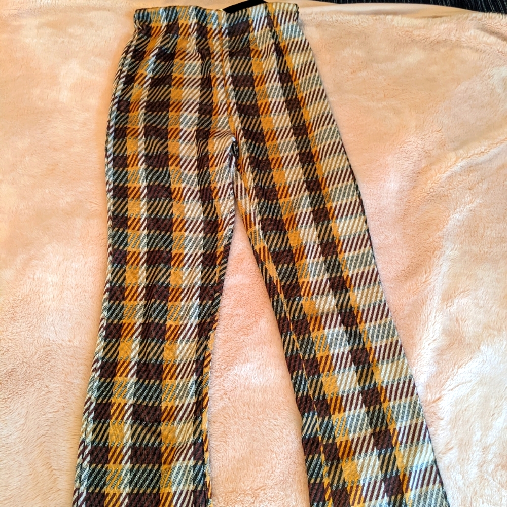 Free People Wide Leg High Waist Retro Trousers